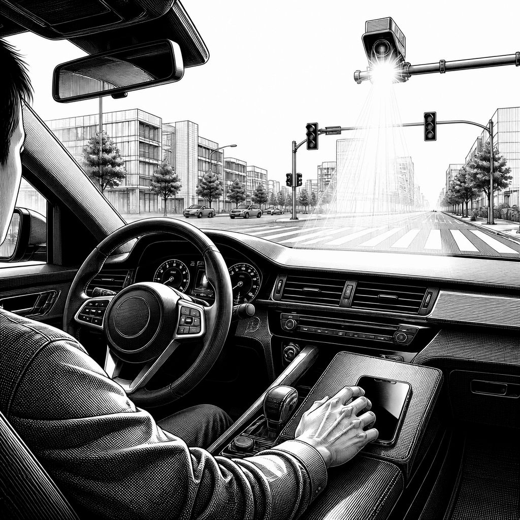 Handy am Steuer: Jüngere Fahrer greifen häufiger zum Smartphone Handy am Steuer: Jüngere Fahrer greifen häufiger zum Smartphone
