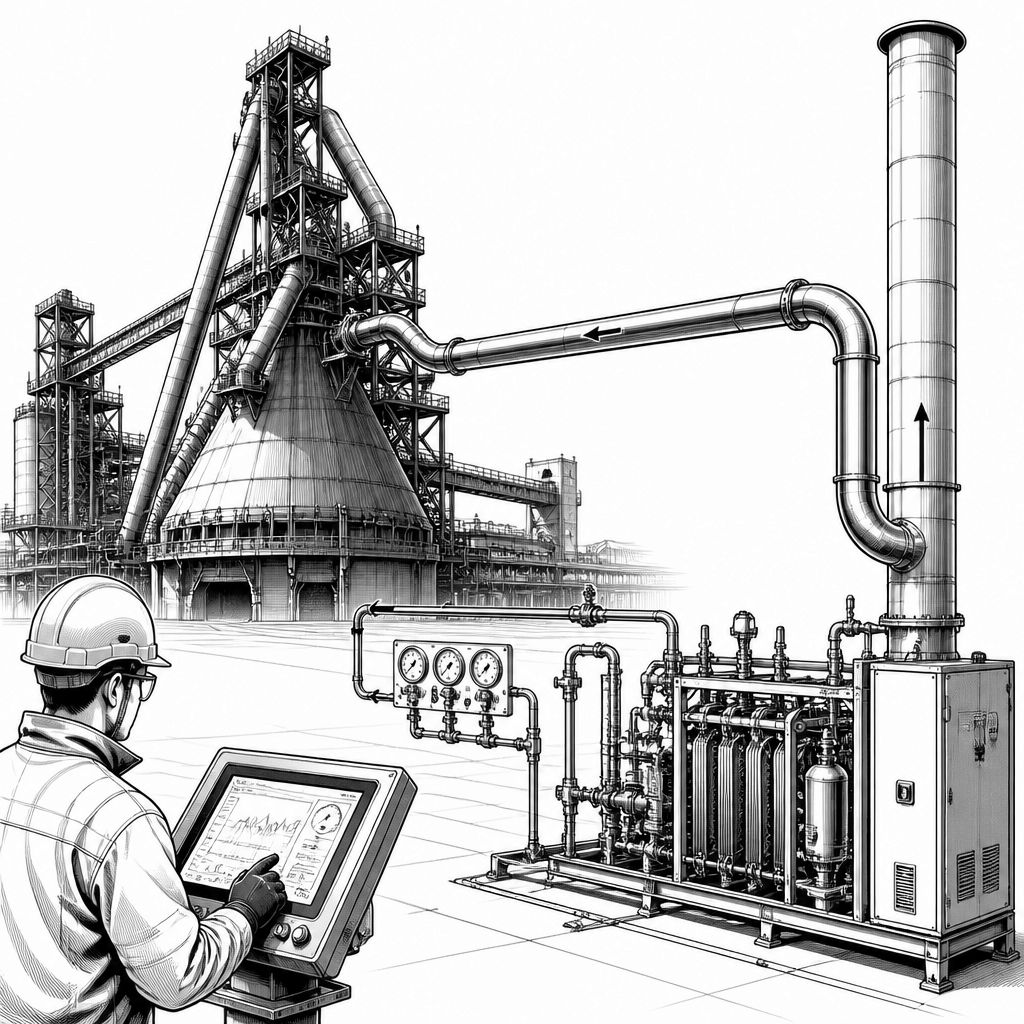 Helix Carbon will Hochofenabgase recyceln, um Eisen günstiger zu machen Helix Carbon will Hochofenabgase recyceln, um Eisen günstiger zu machen