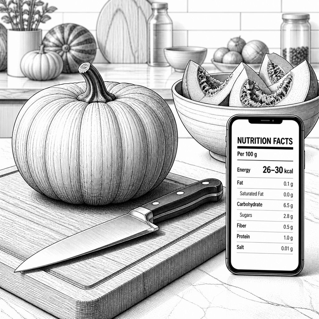 Kürbis im Herbst: 20 bis 26 Kalorien pro 100 Gramm und mehr Nährwerte Kürbis im Herbst: 20 bis 26 Kalorien pro 100 Gramm und mehr Nährwerte