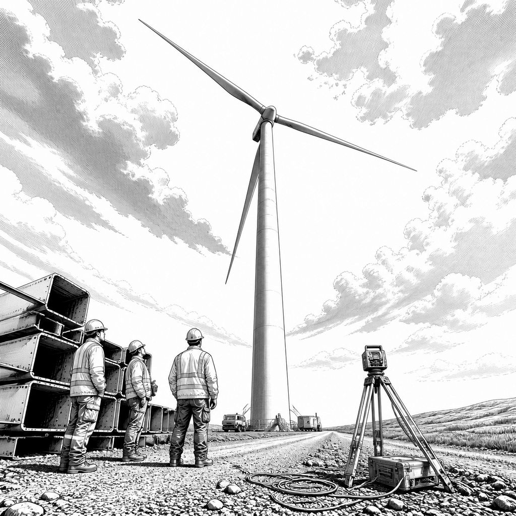 Höhenwindrad in Schipkau: Rekord mit 365 Metern und 3,8 MW Nennleistung Höhenwindrad in Schipkau: Rekord mit 365 Metern und 3,8 MW Nennleistung