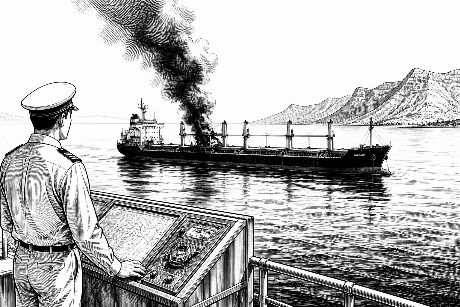 UKMTO meldet brennendes Schiff in der Straße von Hormus – Lage unklar UKMTO meldet brennendes Schiff in der Straße von Hormus – Lage unklar