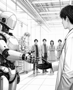 ai-humanoid-handshake-mit-lab