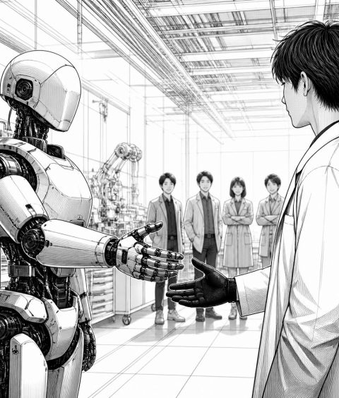 ai-humanoid-handshake-mit-lab