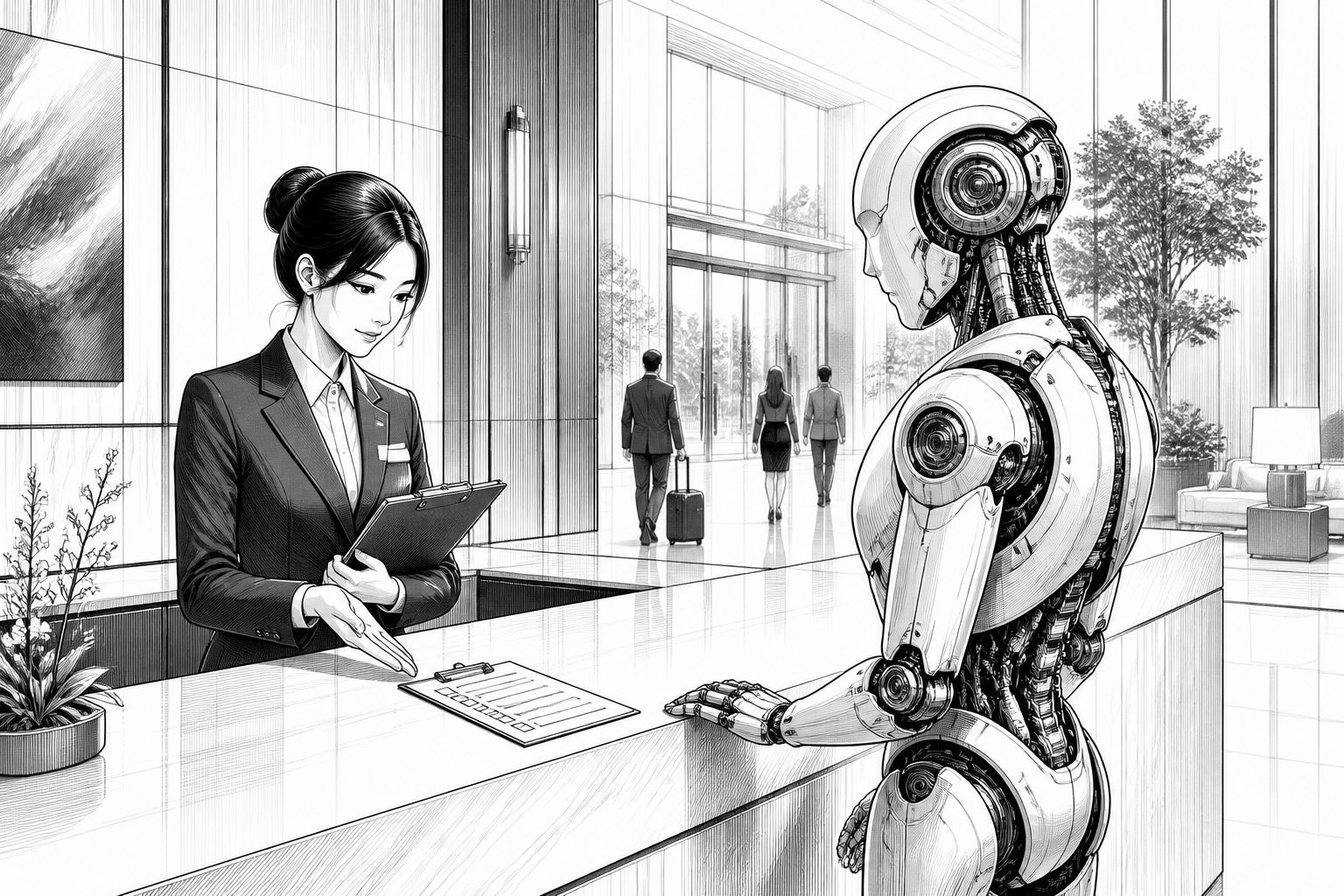 YYForce plant humanoiden Roboter-Test im Novotel Singapore on Stevens YYForce plant humanoiden Roboter-Test im Novotel Singapore on Stevens