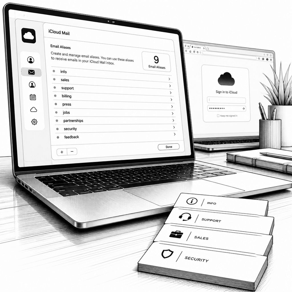 iCloud Mail: Apple verdoppelt praktisch Alias-Limit auf neun iCloud Mail: Apple verdoppelt praktisch Alias-Limit auf neun