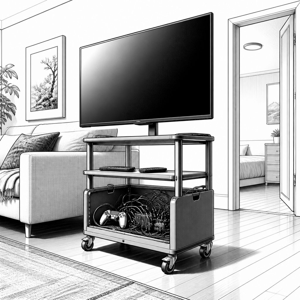 IKEA rollbarer TV-Ständer: YXSTABY für kleine Räume ab sofort IKEA rollbarer TV-Ständer: YXSTABY für kleine Räume ab sofort