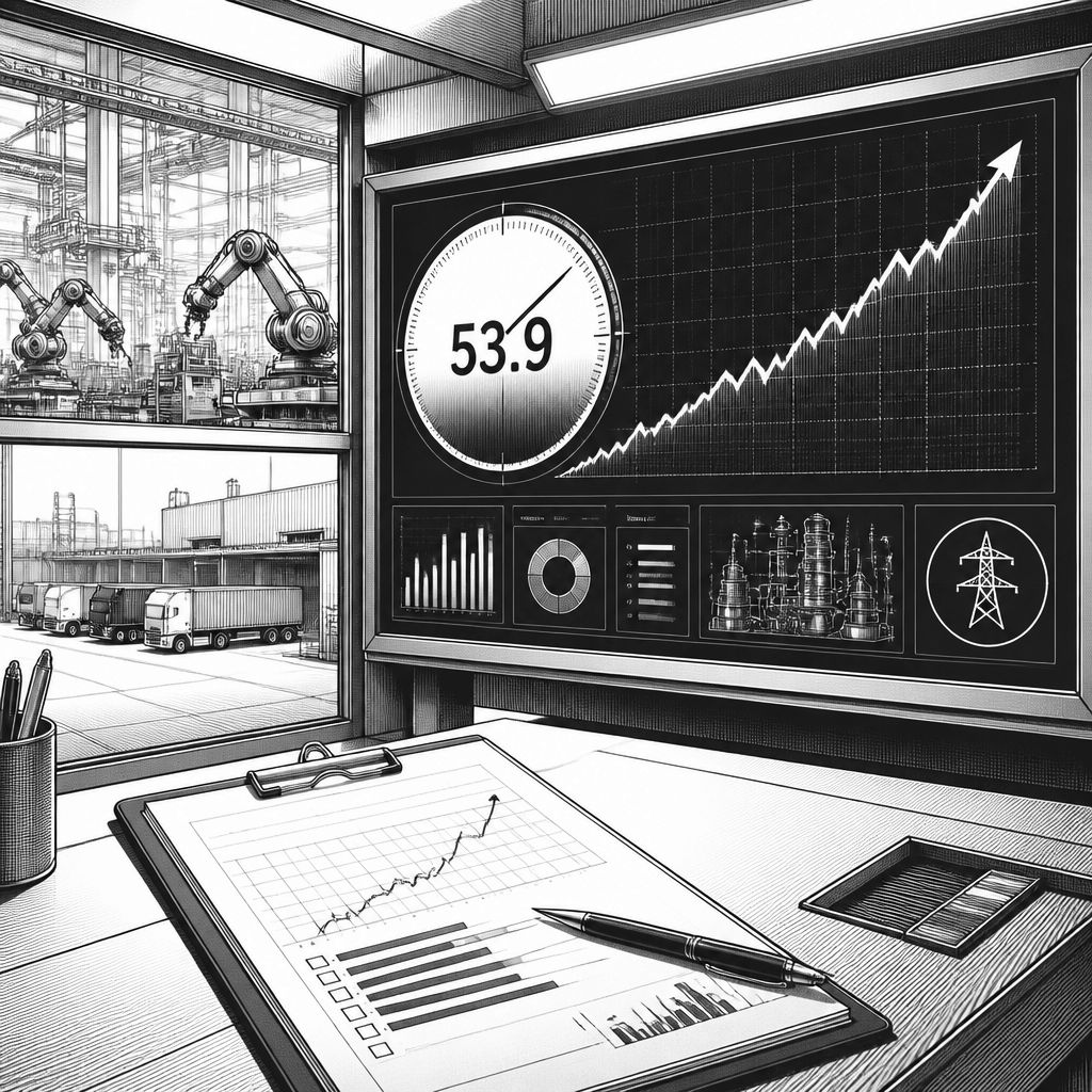 Deutsche Industrie bleibt im September stark: PMI bei 53,9 Punkten Deutsche Industrie bleibt im September stark: PMI bei 53,9 Punkten
