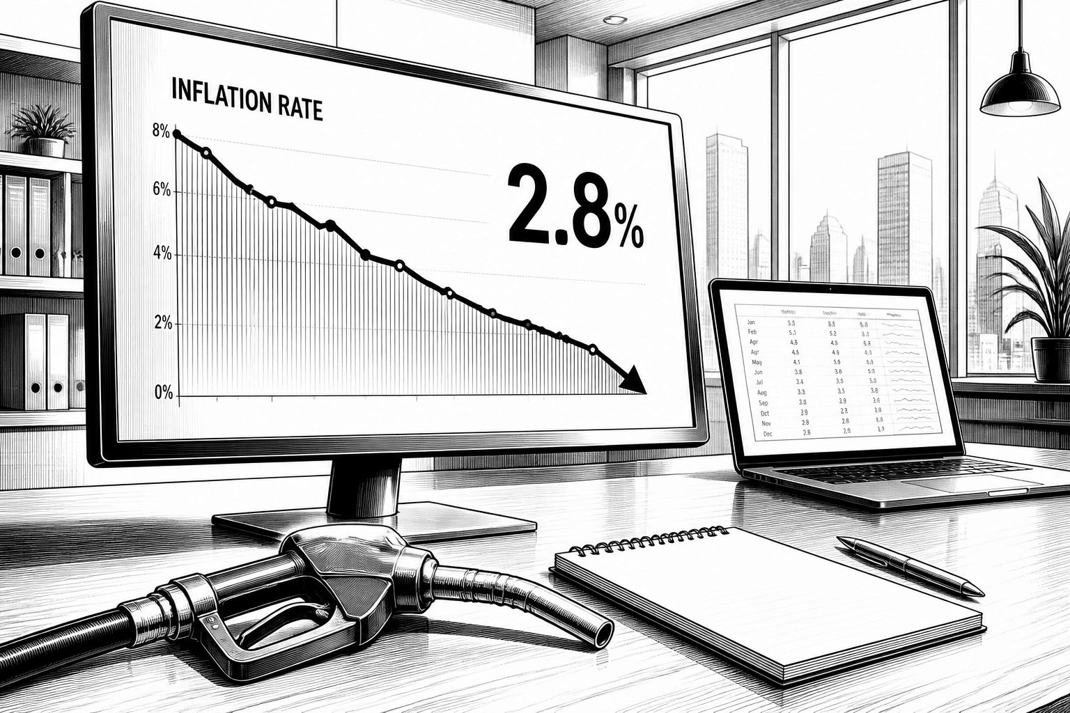 Inflationsrate in Deutschland sinkt im Oktober deutlich auf 2,8 Prozent Inflationsrate in Deutschland sinkt im Oktober deutlich auf 2,8 Prozent