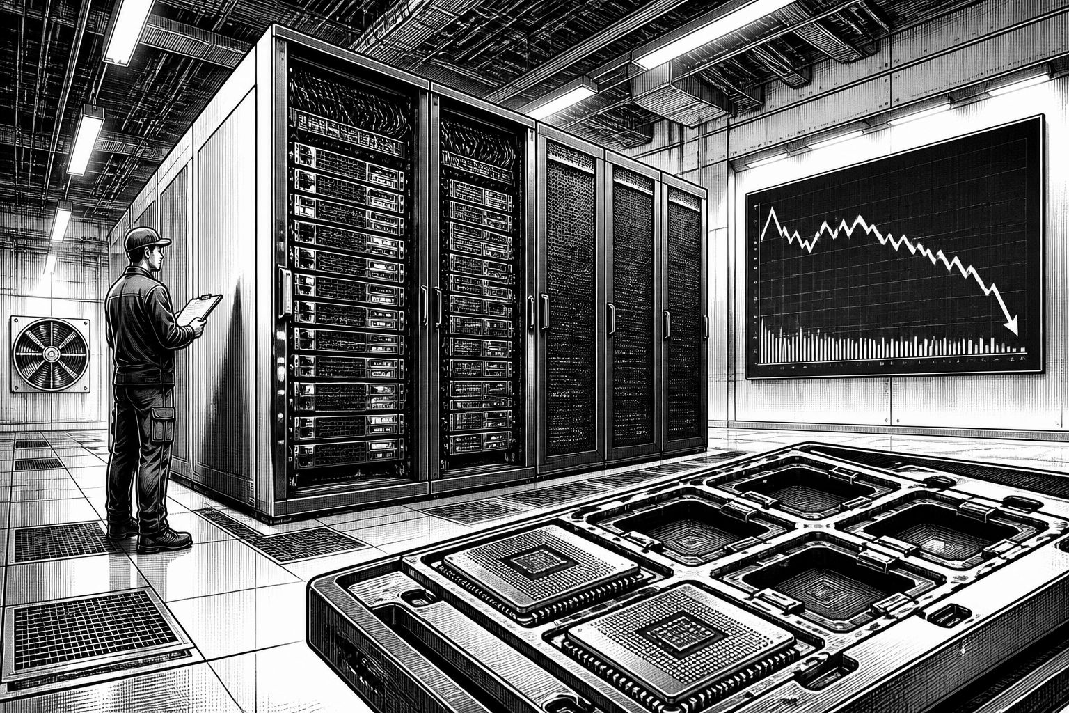 Intels Umsatzrutsch legt Ausführungsprobleme bei CPUs offen Intels Umsatzrutsch legt Ausführungsprobleme bei CPUs offen