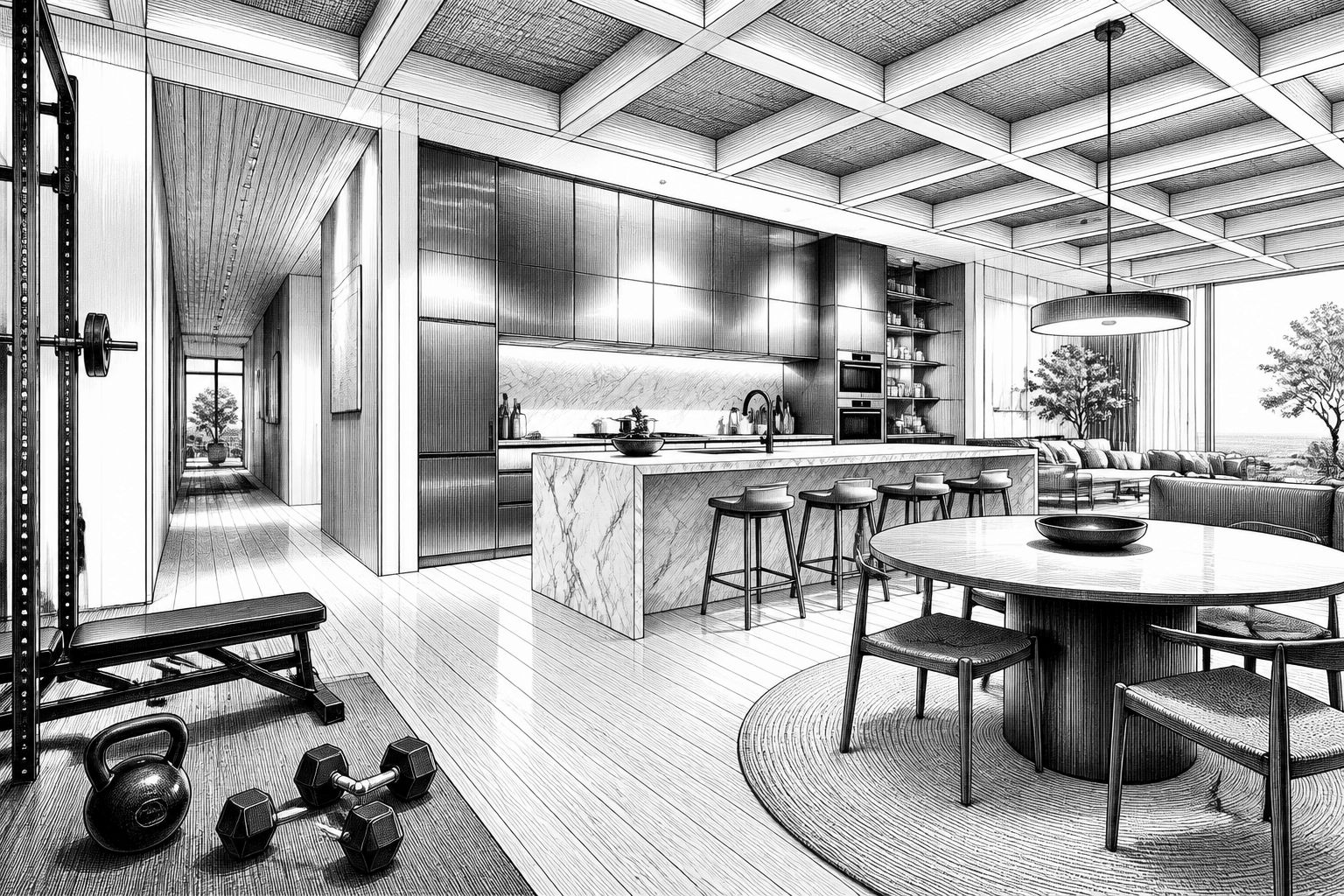 Maisonette in München: Nora Witzigmann veredelt Neubau mit Material und Wärme Maisonette in München: Nora Witzigmann veredelt Neubau mit Material und Wärme