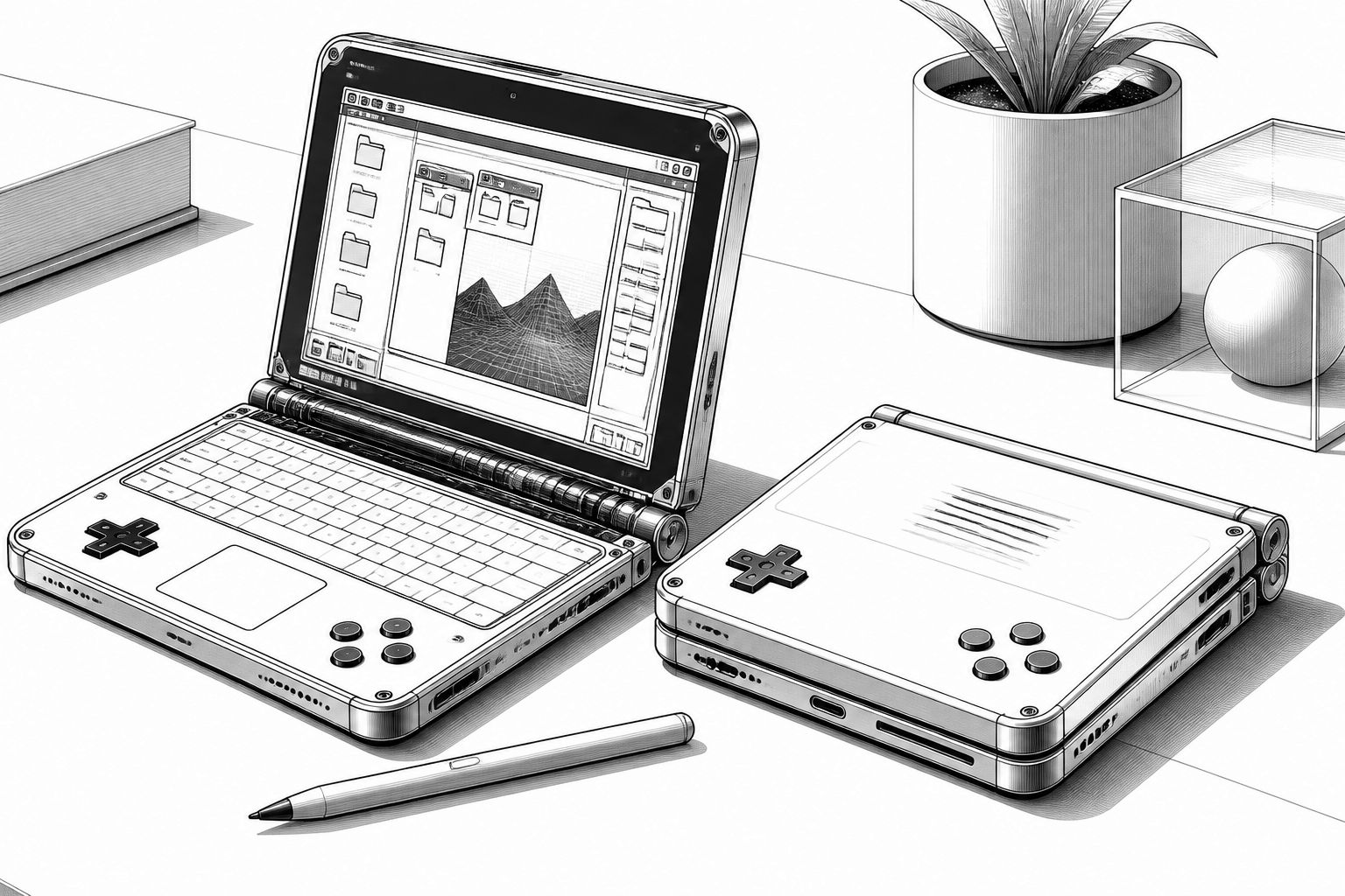 iPhone Duo im Mini-Computer- und Gaming-Style: Apps nutzen das Falt-Format iPhone Duo im Mini-Computer- und Gaming-Style: Apps nutzen das Falt-Format