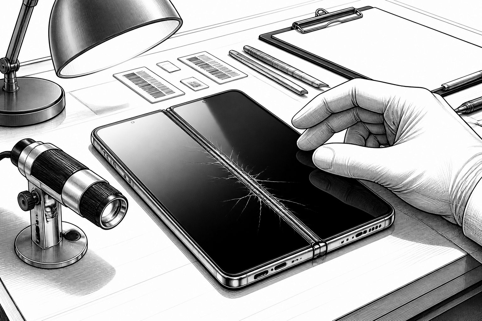 iPhone Duo: Berichte über rissige Faltbildschirme bei frühen Nutzern iPhone Duo: Berichte über rissige Faltbildschirme bei frühen Nutzern