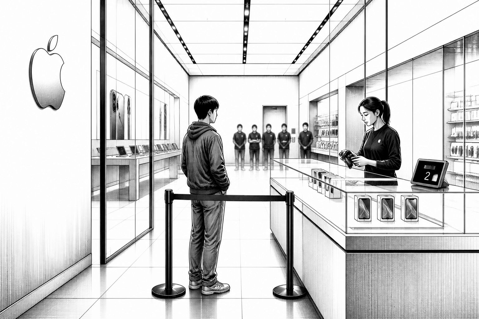 Apple soll iPhone Duo am Start stark in Stores statt online verteilt haben Apple soll iPhone Duo am Start stark in Stores statt online verteilt haben