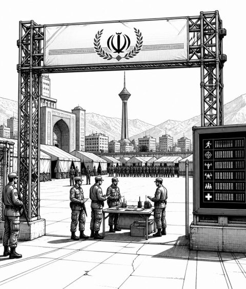 ai-iran-teheran-volunteer-training-base