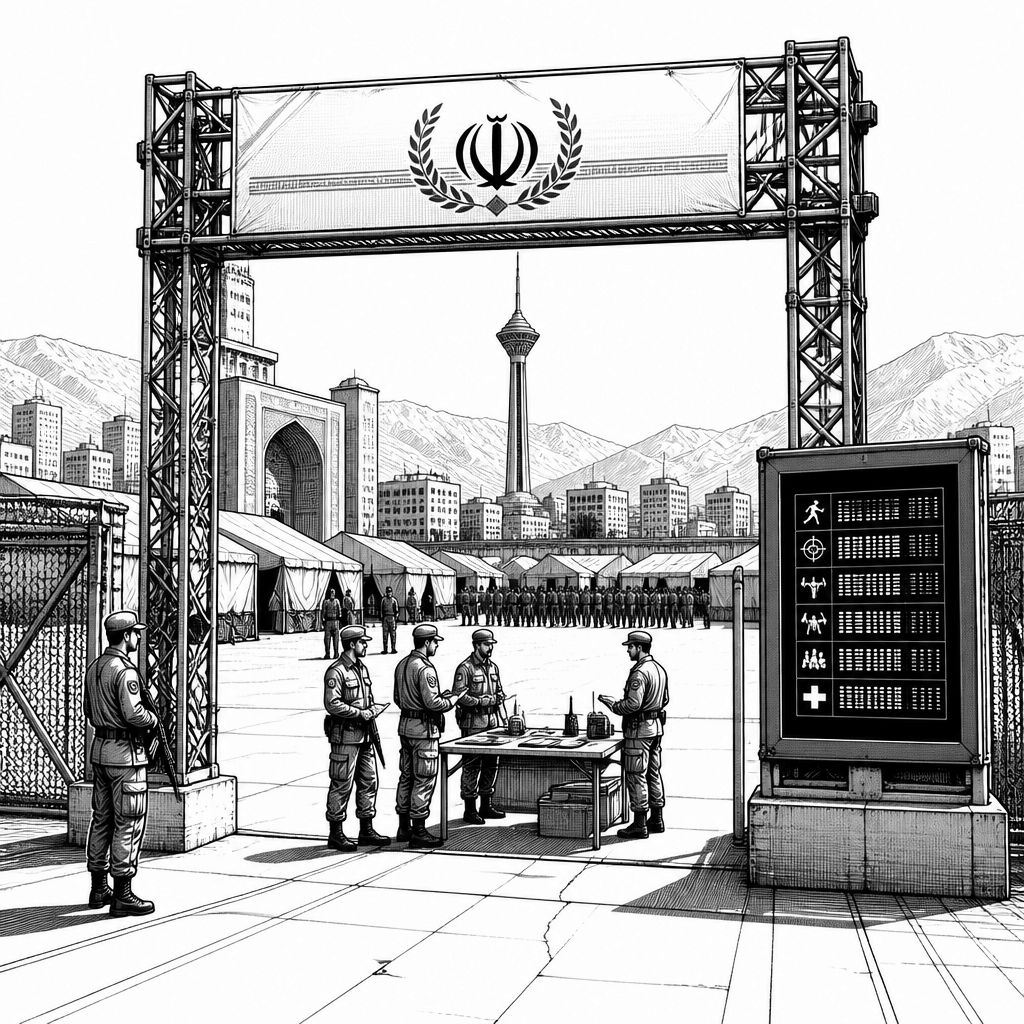 Iran eröffnet Militär-Ausbildungsbasis für Freiwillige – Technikfolgen im Blick Iran eröffnet Militär-Ausbildungsbasis für Freiwillige – Technikfolgen im Blick