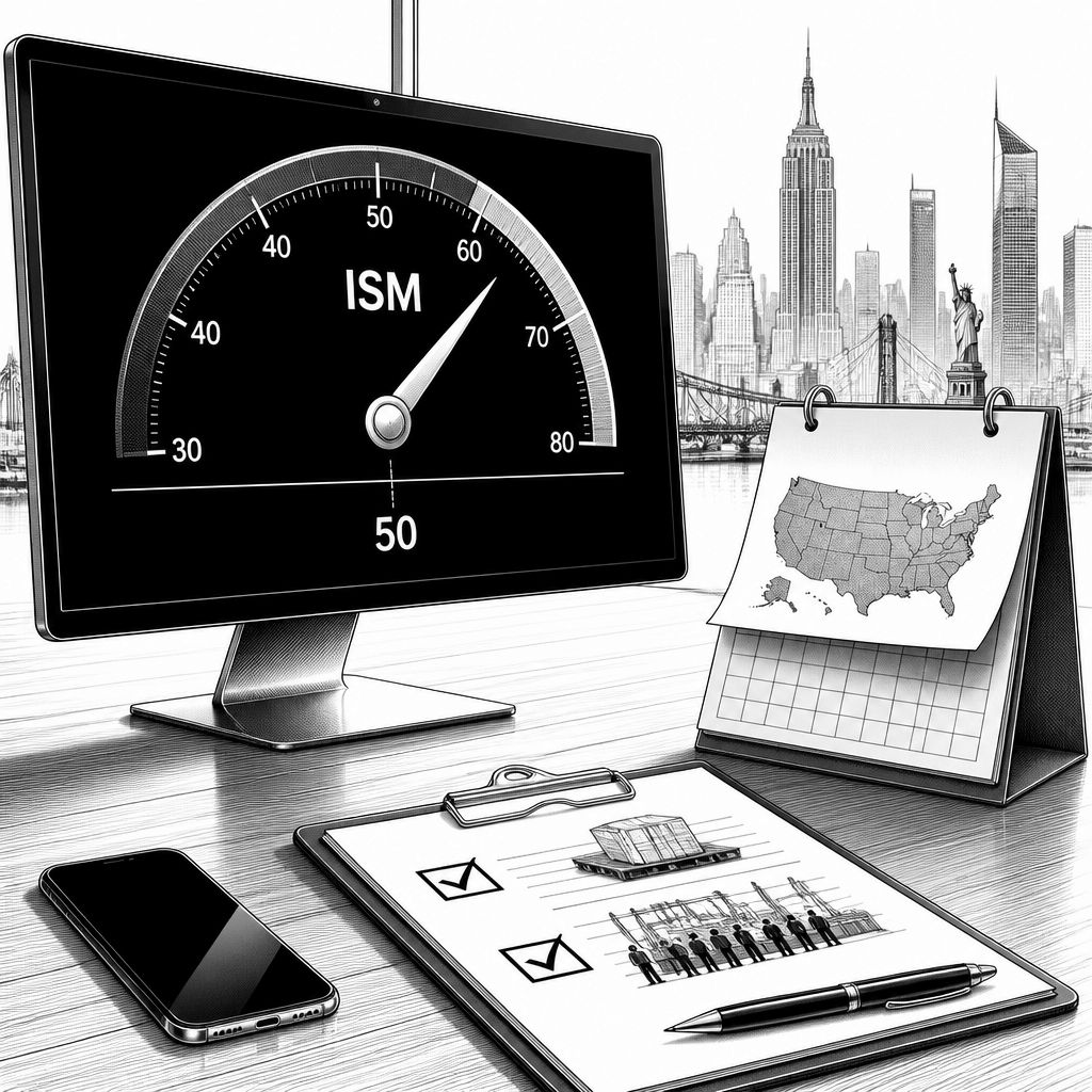 ISM-Industriestimmung: US-Index fällt, bleibt aber klar im Wachstum ISM-Industriestimmung: US-Index fällt, bleibt aber klar im Wachstum