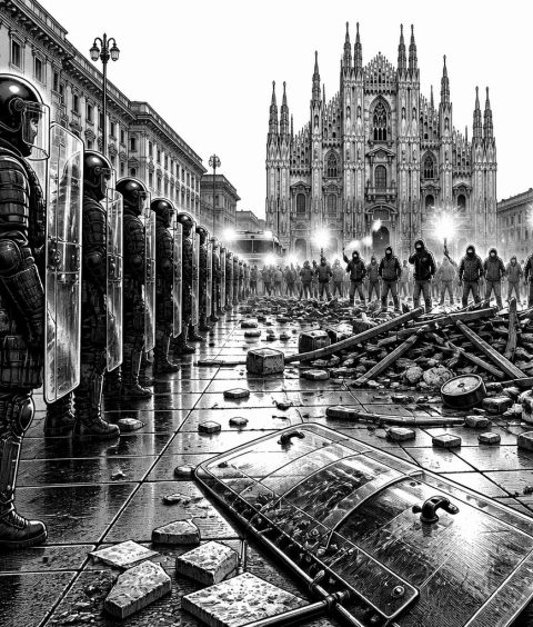 ai-italien-riots-mailand-piazza-duomo