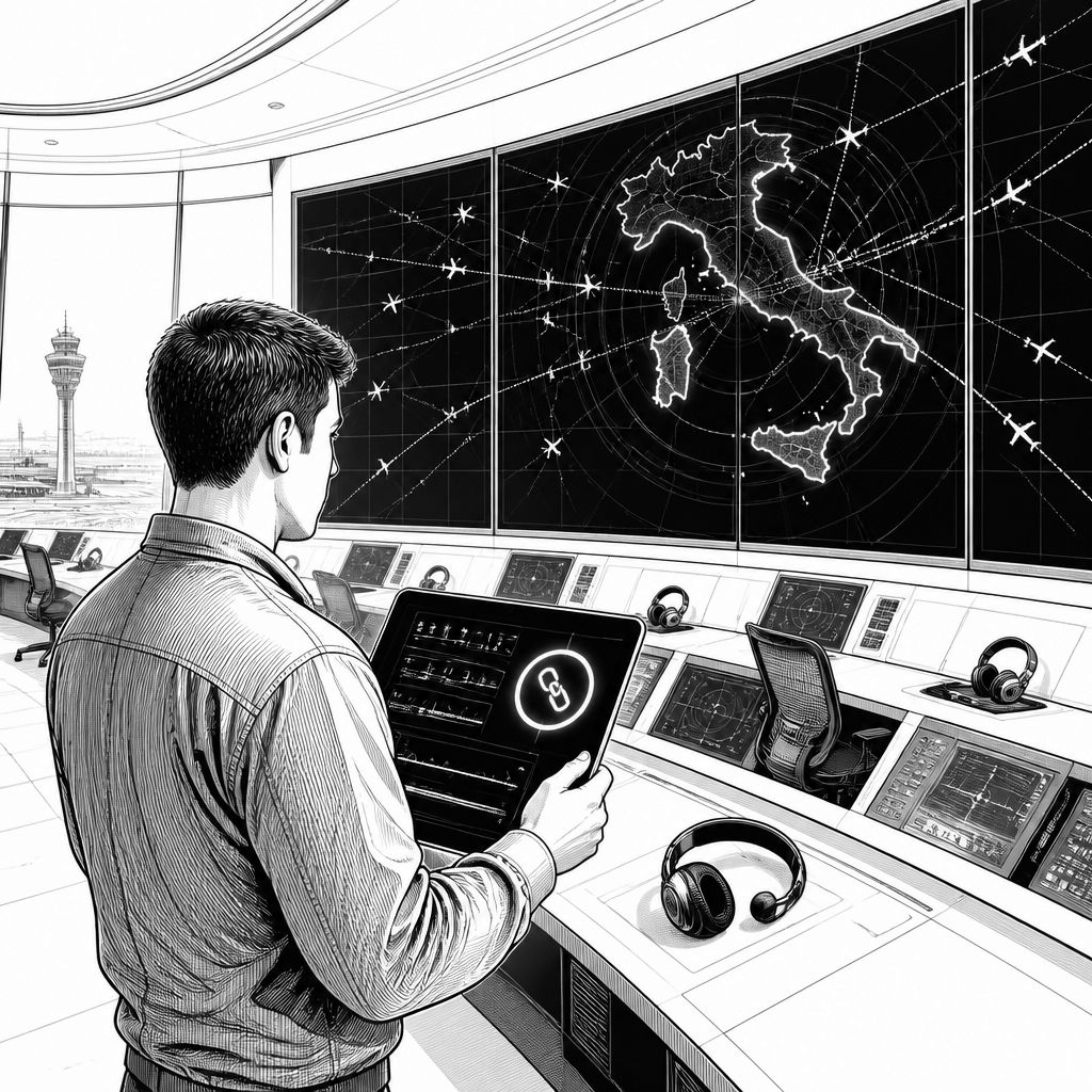 Italiens Flugsicherung nach Datennetz-Störung wieder bei 100 Prozent Italiens Flugsicherung nach Datennetz-Störung wieder bei 100 Prozent