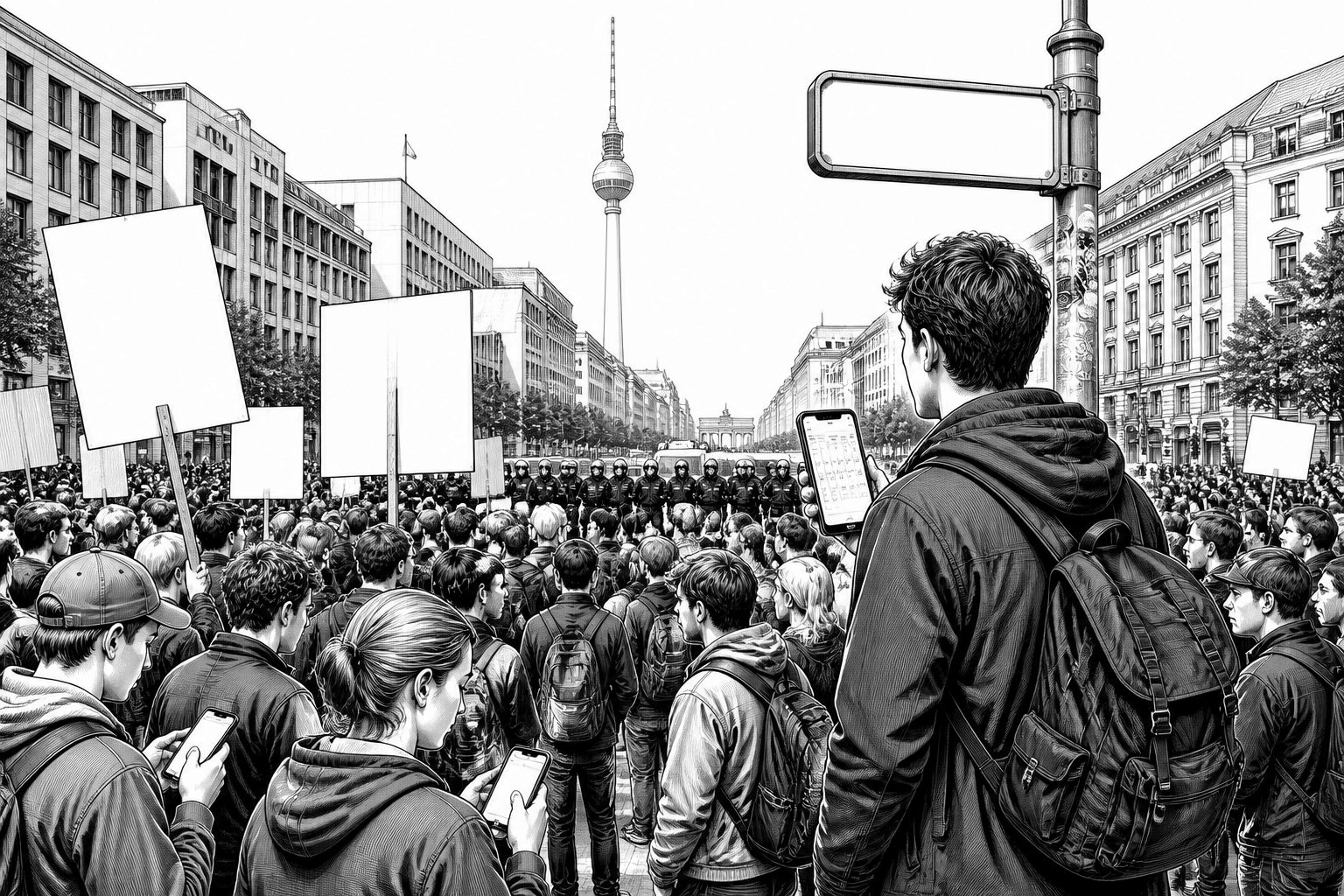 Jugendproteste in Berlin spalten sich: Von Offline-Demo bis digitaler Mobilisierung Jugendproteste in Berlin spalten sich: Von Offline-Demo bis digitaler Mobilisierung
