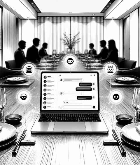 ai-ki-agenten-dinner-party-kommunikation