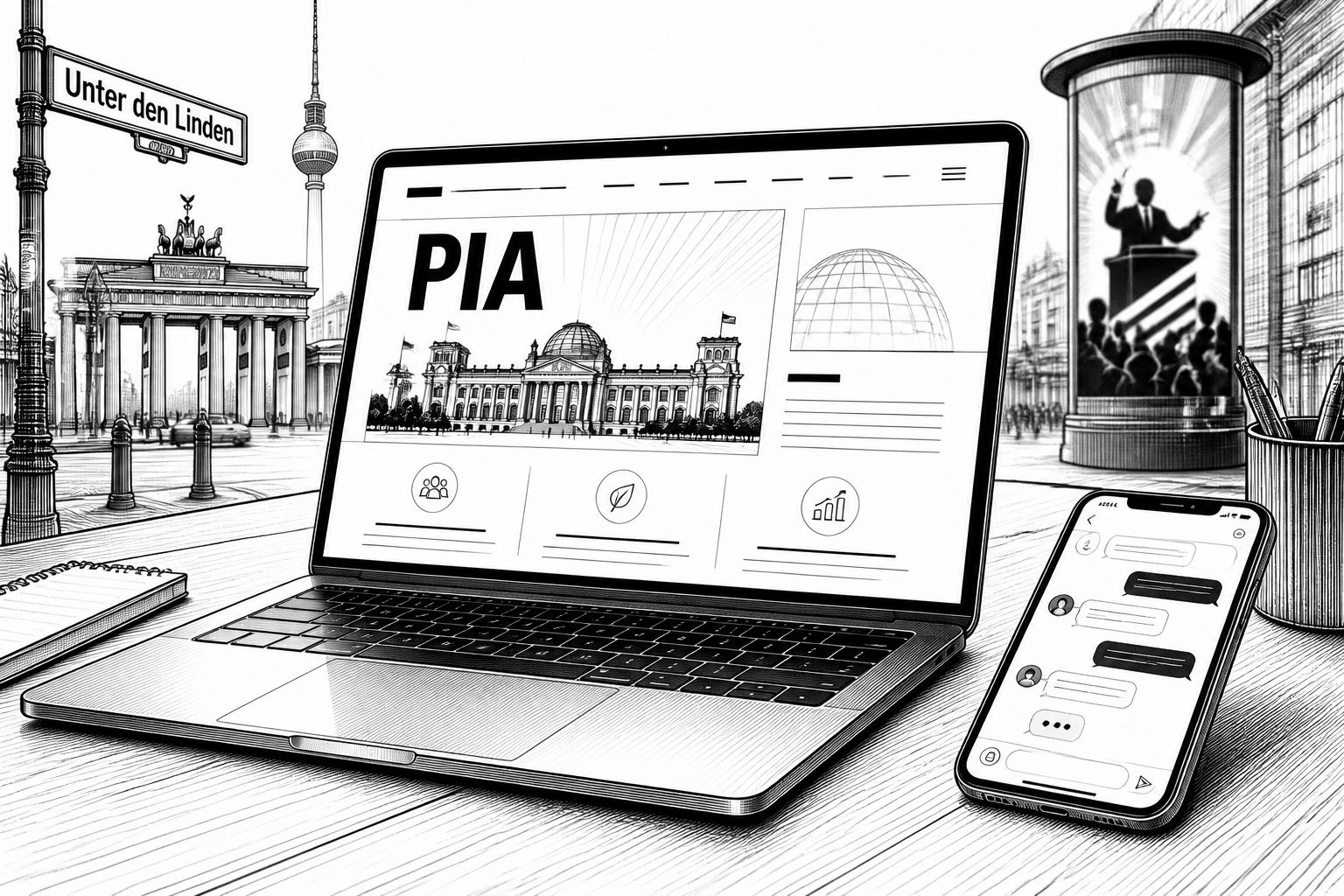 KI-Partei PIA: Simon Krätschmer will 2029 in Berlin antreten KI-Partei PIA: Simon Krätschmer will 2029 in Berlin antreten