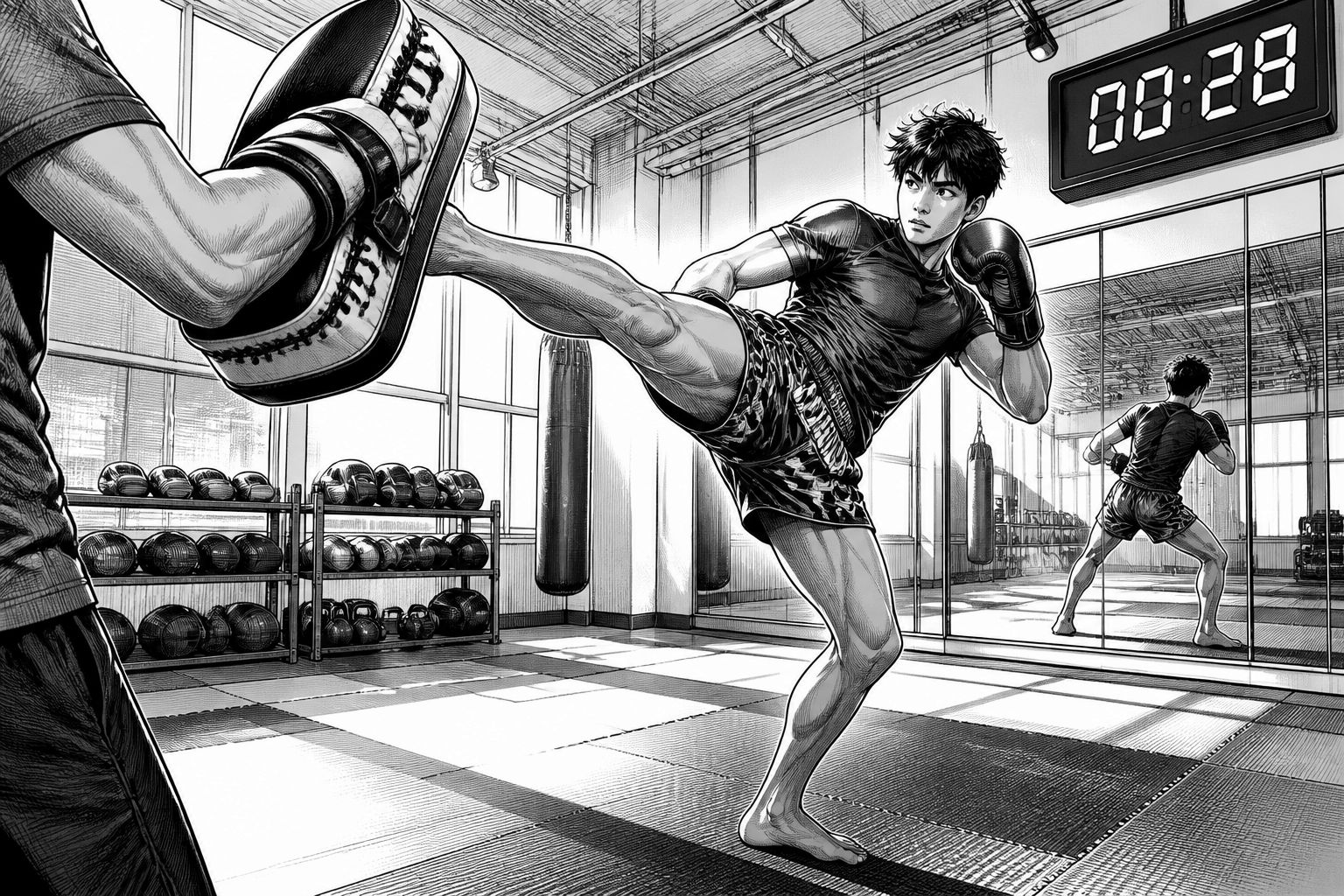 Kickboxen & Kampfsport: Reaktion, Koordination und Selbstkontrolle im Kopf Kickboxen & Kampfsport: Reaktion, Koordination und Selbstkontrolle im Kopf