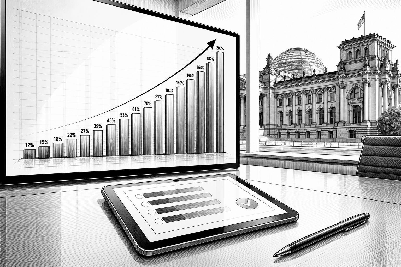 Umfrage: Mehrheit rechnet mit vorzeitigem Ende der Koalition bis 2029 Umfrage: Mehrheit rechnet mit vorzeitigem Ende der Koalition bis 2029