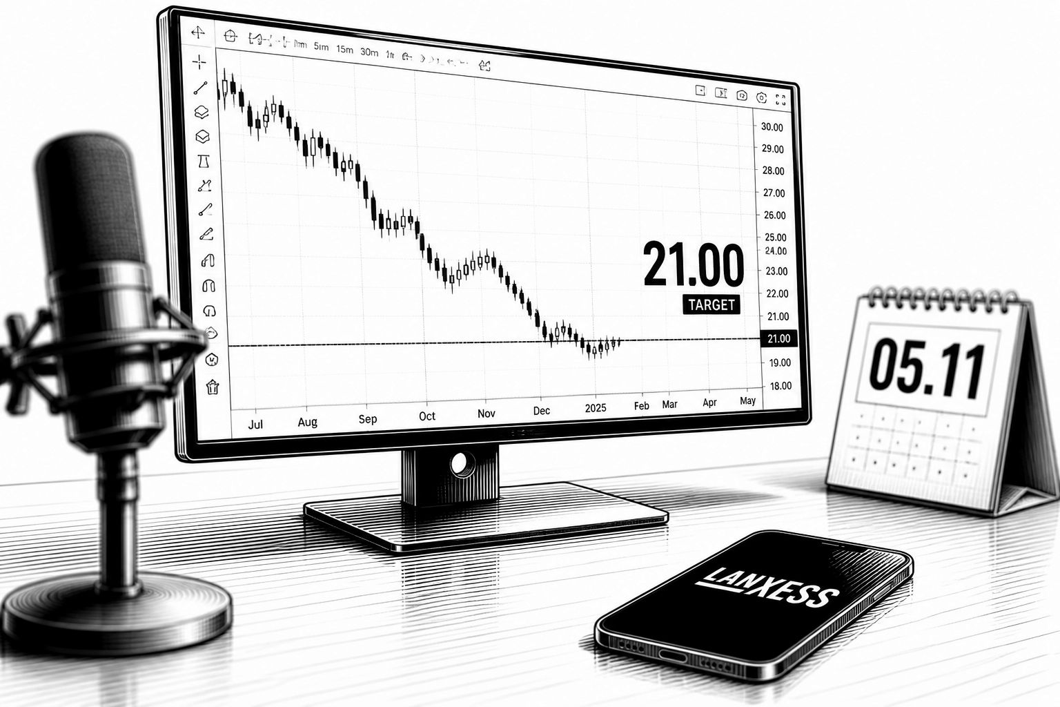LANXESS im Fokus: Parmantier nennt Kursziel 21,00 Euro LANXESS im Fokus: Parmantier nennt Kursziel 21,00 Euro