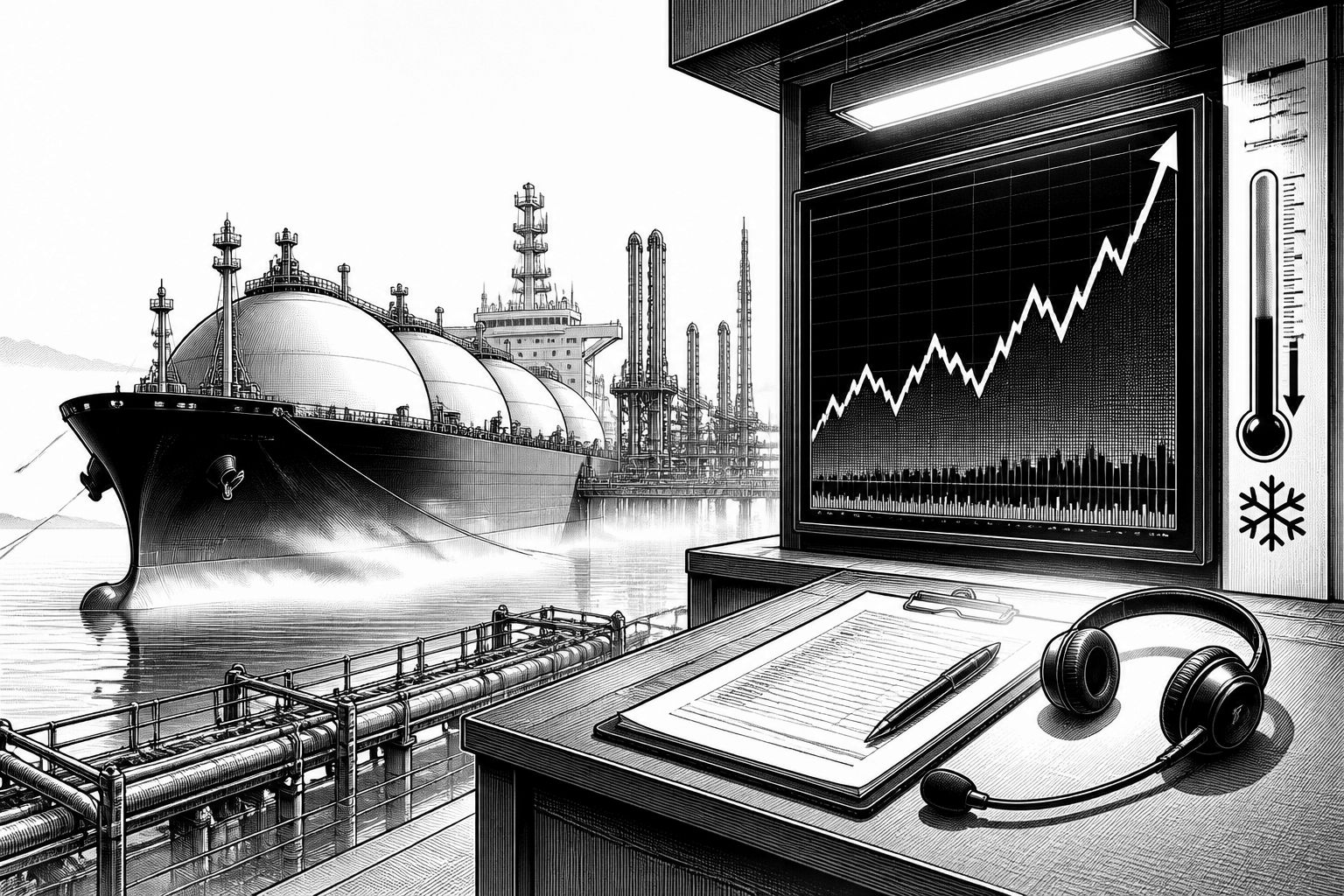 Kältewelle treibt LNG-Spotpreise: Europa vs. Ostasien im Bieterduell Kältewelle treibt LNG-Spotpreise: Europa vs. Ostasien im Bieterduell