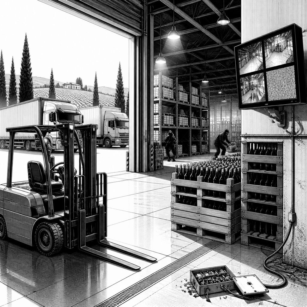 Toskanischer Weindiebstahl: 30.000 Flaschen zeigen Lücken in Logistik-Sicherheit Toskanischer Weindiebstahl: 30.000 Flaschen zeigen Lücken in Logistik-Sicherheit