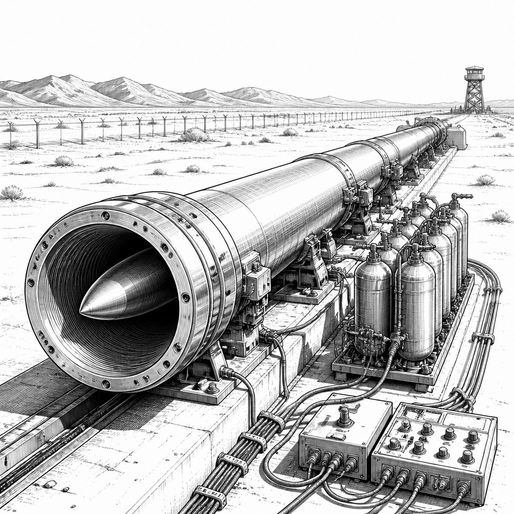 Longshot baut Bodenkanone für Hyperschall-Tests und Start in den Weltraum Longshot baut Bodenkanone für Hyperschall-Tests und Start in den Weltraum