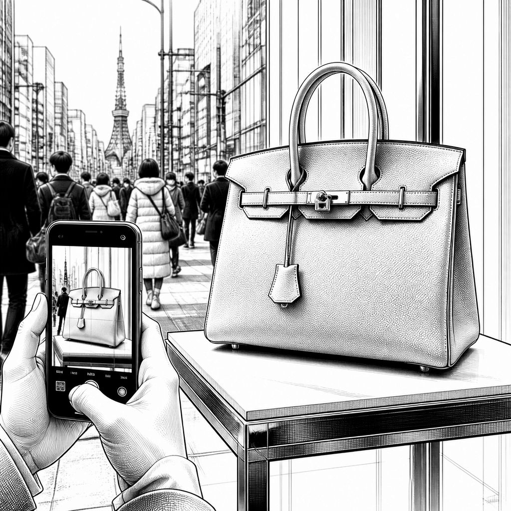 Hermès XXL-Handtasche in Tokio: So viel kostet das Straußenleder-Modell Hermès XXL-Handtasche in Tokio: So viel kostet das Straußenleder-Modell