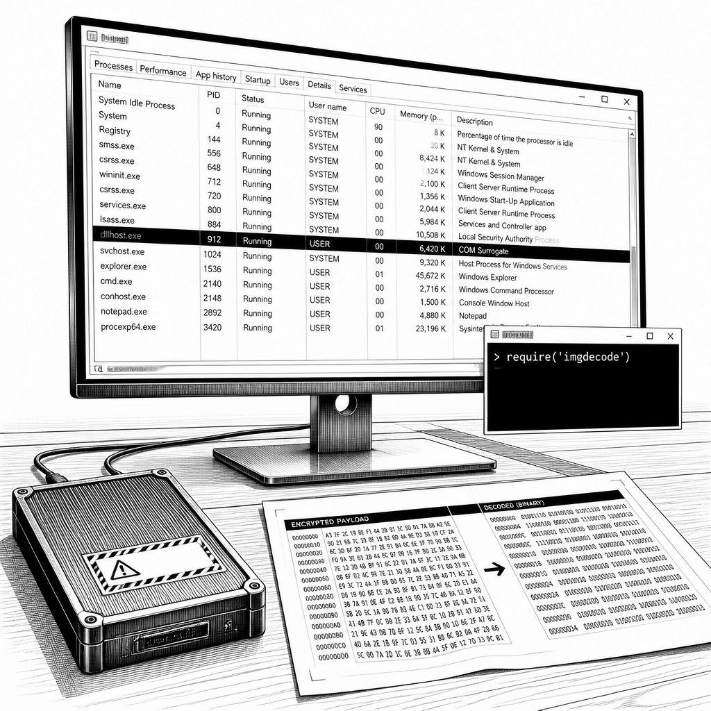 MALFEX: Schadpaket „imgdecode“ nutzt Node-Addons und injiziert Shellcode in dllhost.exe MALFEX: Schadpaket „imgdecode“ nutzt Node-Addons und injiziert Shellcode in dllhost.exe
