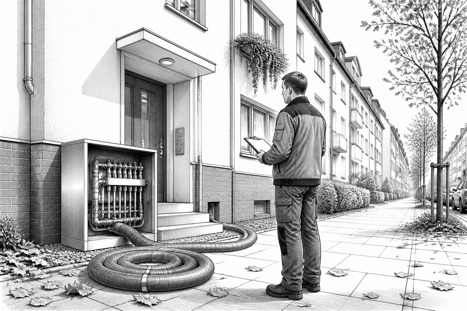 Marienviertel in Oberhausen: Fernwärme statt Gasheizungen für 370 Wohnungen Marienviertel in Oberhausen: Fernwärme statt Gasheizungen für 370 Wohnungen