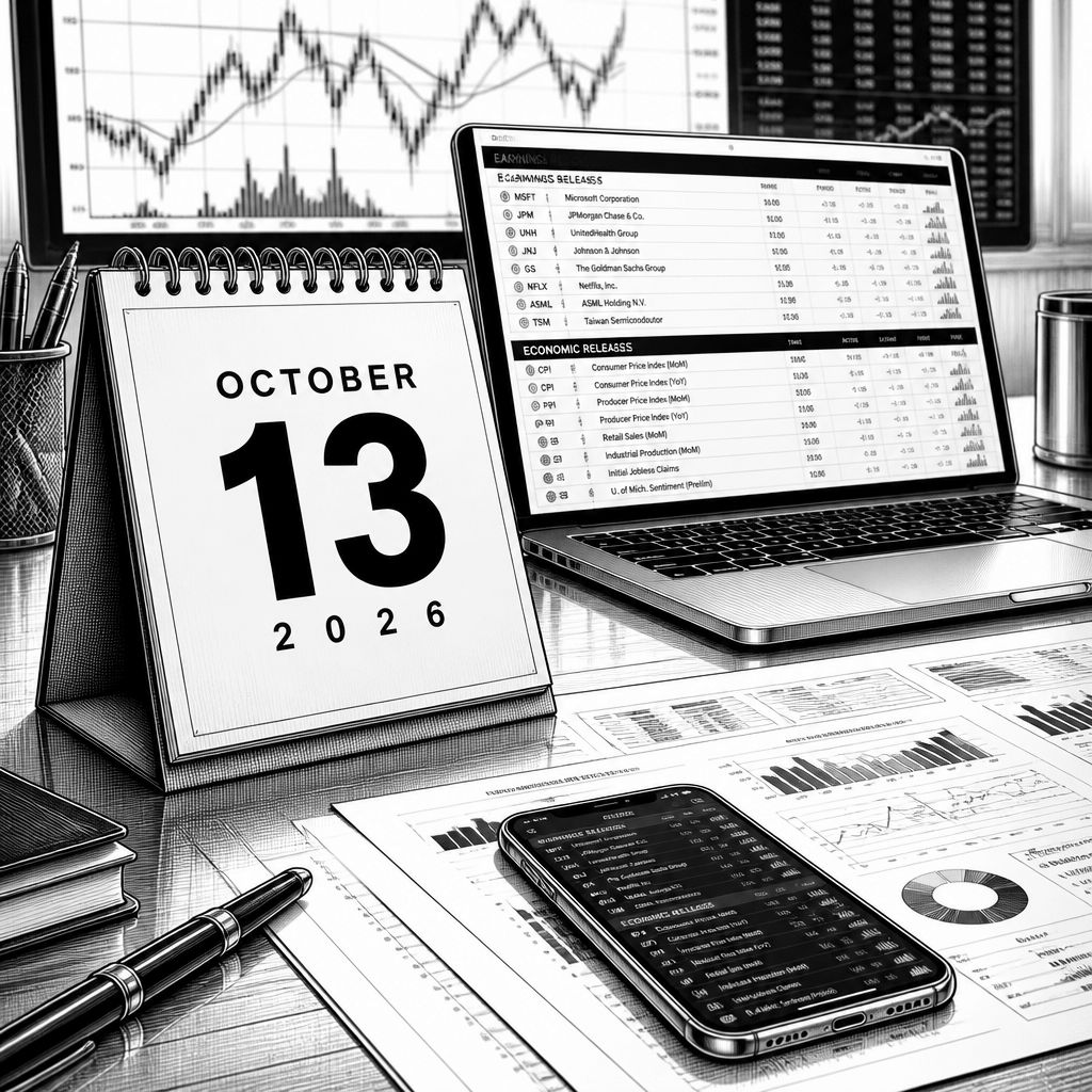 Börsentermine am 13. Oktober 2026: Von Verbraucherpreisen bis Bank-Ergebnissen Börsentermine am 13. Oktober 2026: Von Verbraucherpreisen bis Bank-Ergebnissen