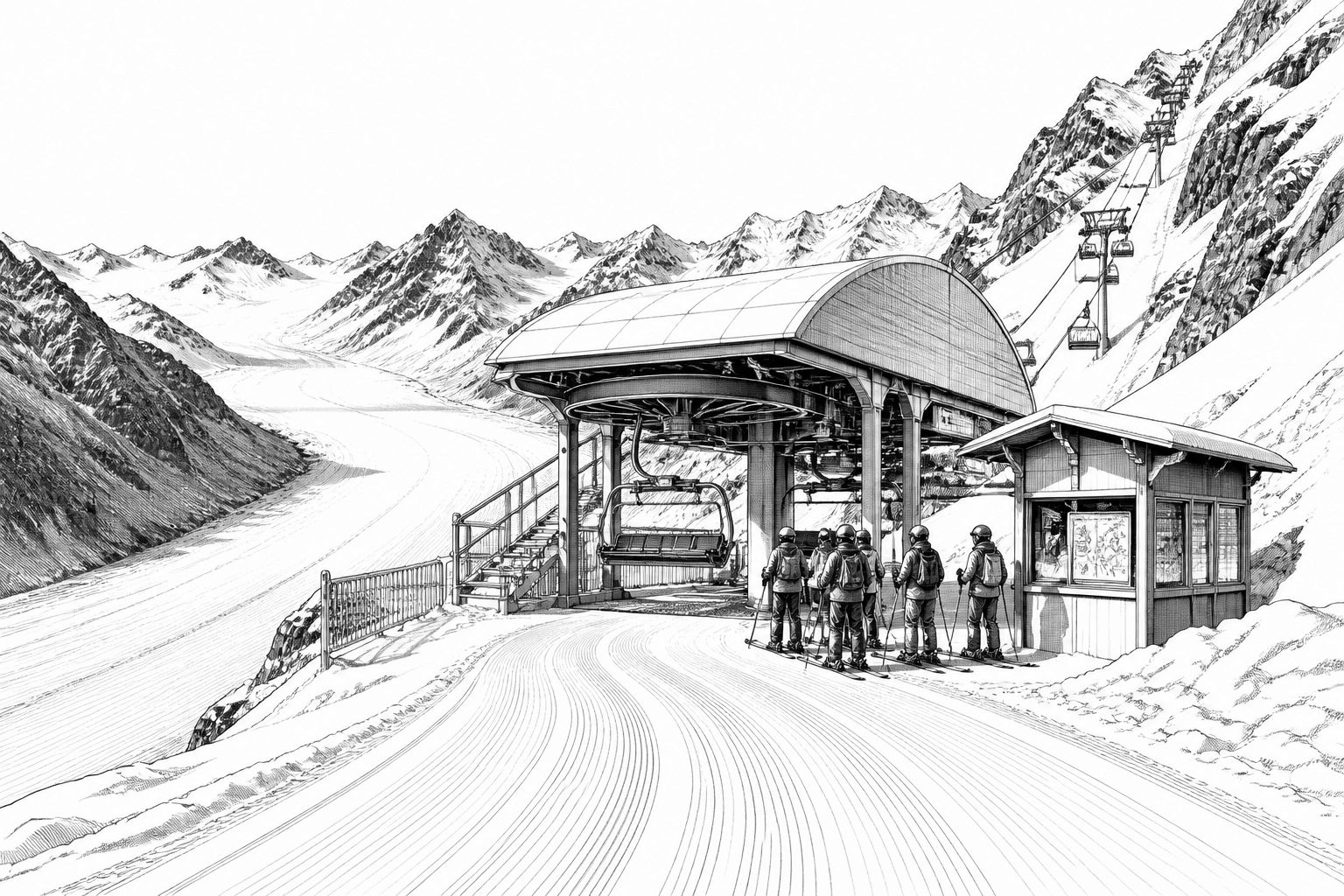 Skibetrieb am Matterhorn: Furggsattel startet am 24. Oktober 2026 Skibetrieb am Matterhorn: Furggsattel startet am 24. Oktober 2026