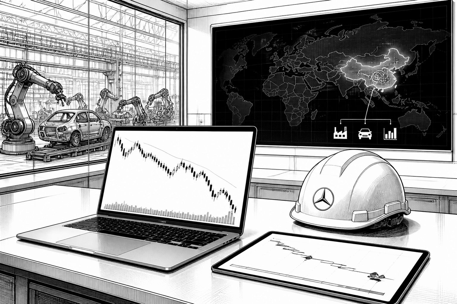 Mercedes-Benz senkt China-Abhängigkeit – Umsatzrückgang setzt Konzern unter Druck Mercedes-Benz senkt China-Abhängigkeit – Umsatzrückgang setzt Konzern unter Druck