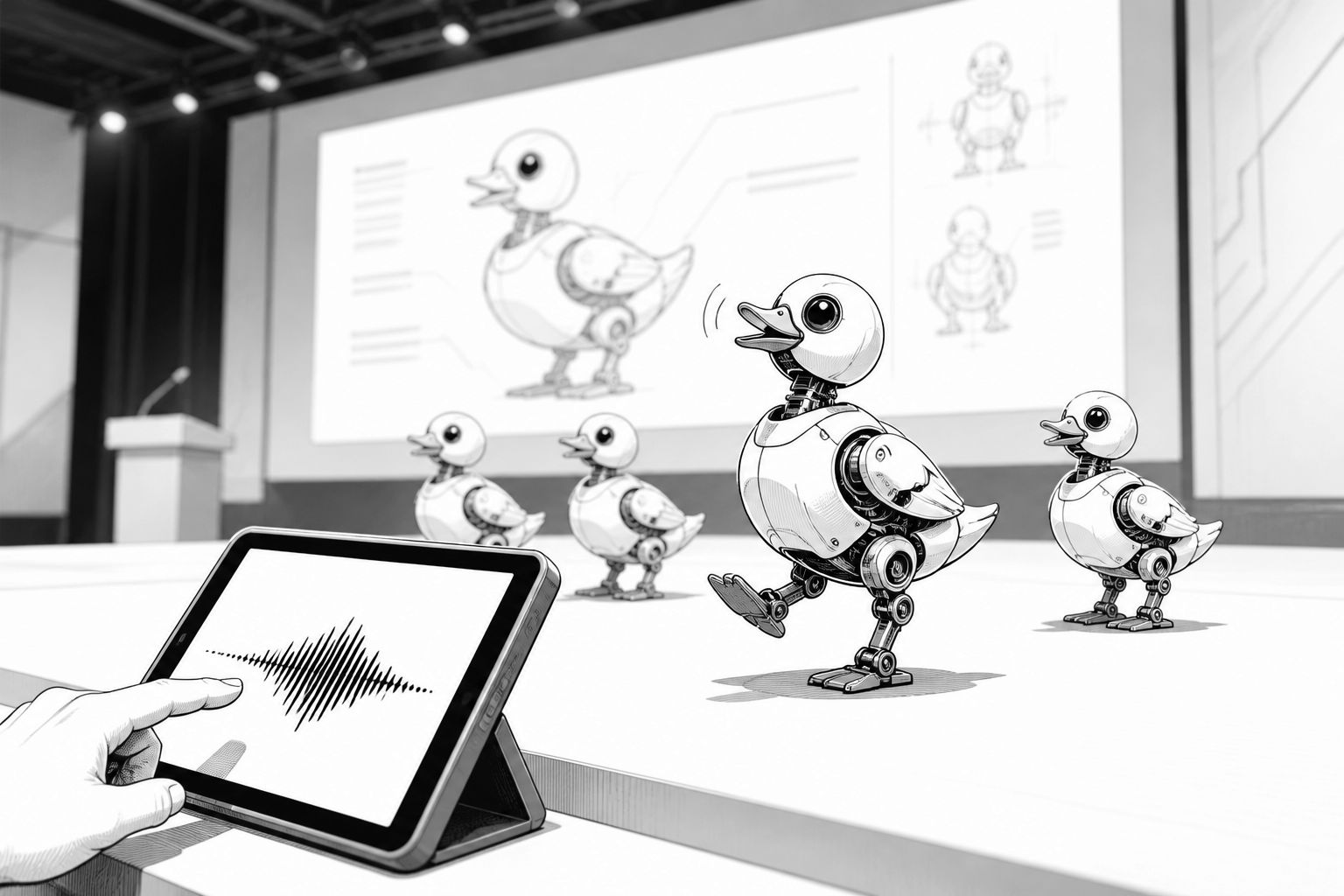 Microducks von Nvidia: Hugging Face zeigt KI-Trainingsroboter mit 20.000 Vorbestellungen Microducks von Nvidia: Hugging Face zeigt KI-Trainingsroboter mit 20.000 Vorbestellungen