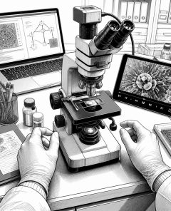 ai-microscope-video-watermark-nikon-review