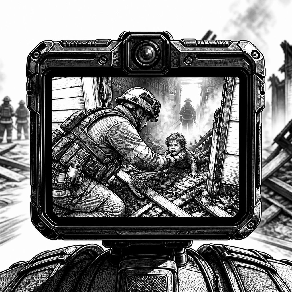 Bodycam-Einblicke aus Mississippi: Rettung aus dem Brandtrümmer Bodycam-Einblicke aus Mississippi: Rettung aus dem Brandtrümmer