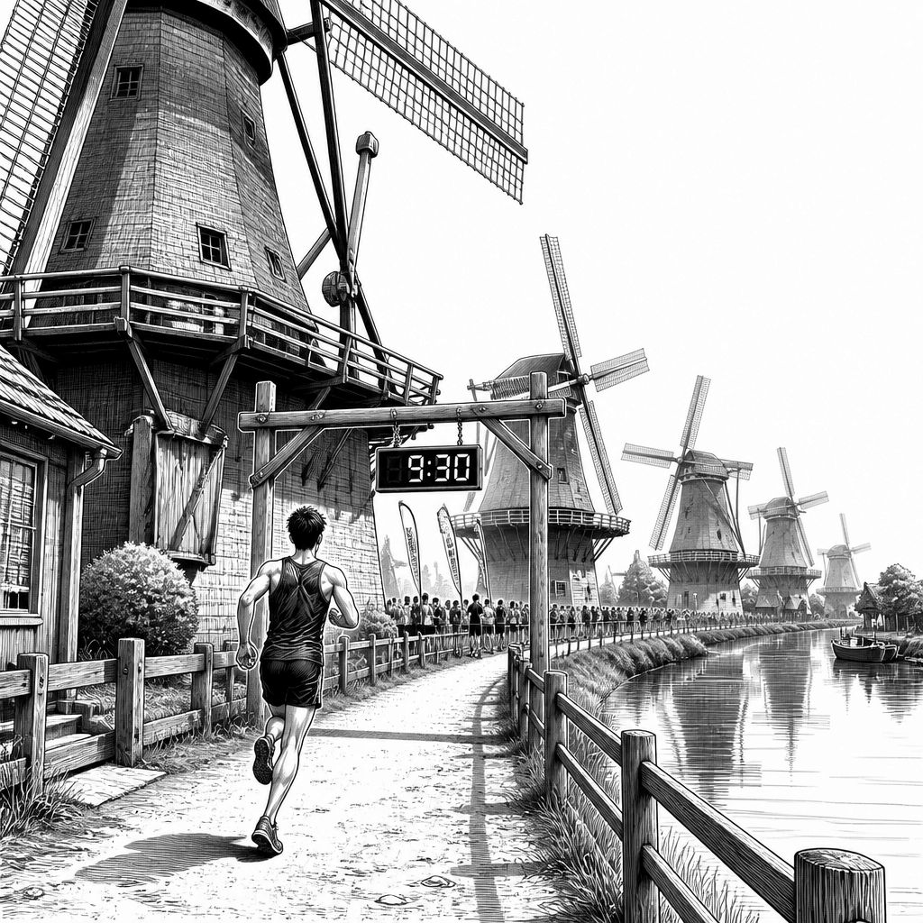 Molensmooiste in Kinderdijk: 3. Oktober 2026 Laufstrecke durch UNESCO-Windmühlen Molensmooiste in Kinderdijk: 3. Oktober 2026 Laufstrecke durch UNESCO-Windmühlen