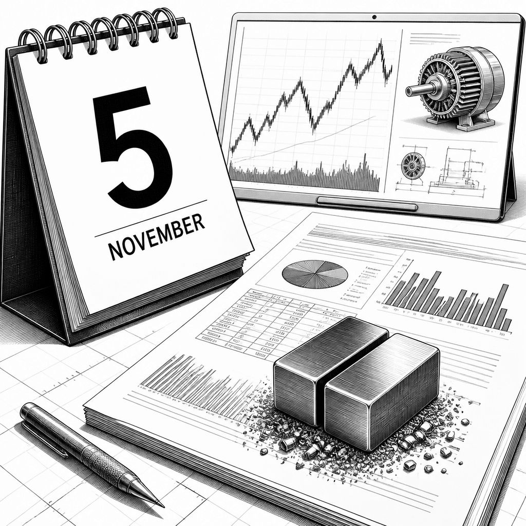 MP Materials: Quartalszahlen am 5. November und neue GM-Validierung MP Materials: Quartalszahlen am 5. November und neue GM-Validierung
