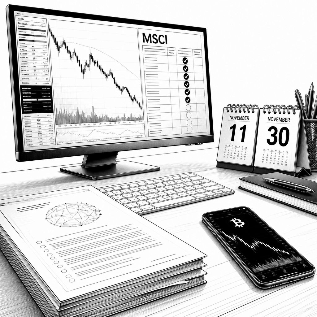 MSCI-Indexregeln bei Bitcoin-Treasury-Aktien: mögliche Privilegien verlieren MSCI-Indexregeln bei Bitcoin-Treasury-Aktien: mögliche Privilegien verlieren