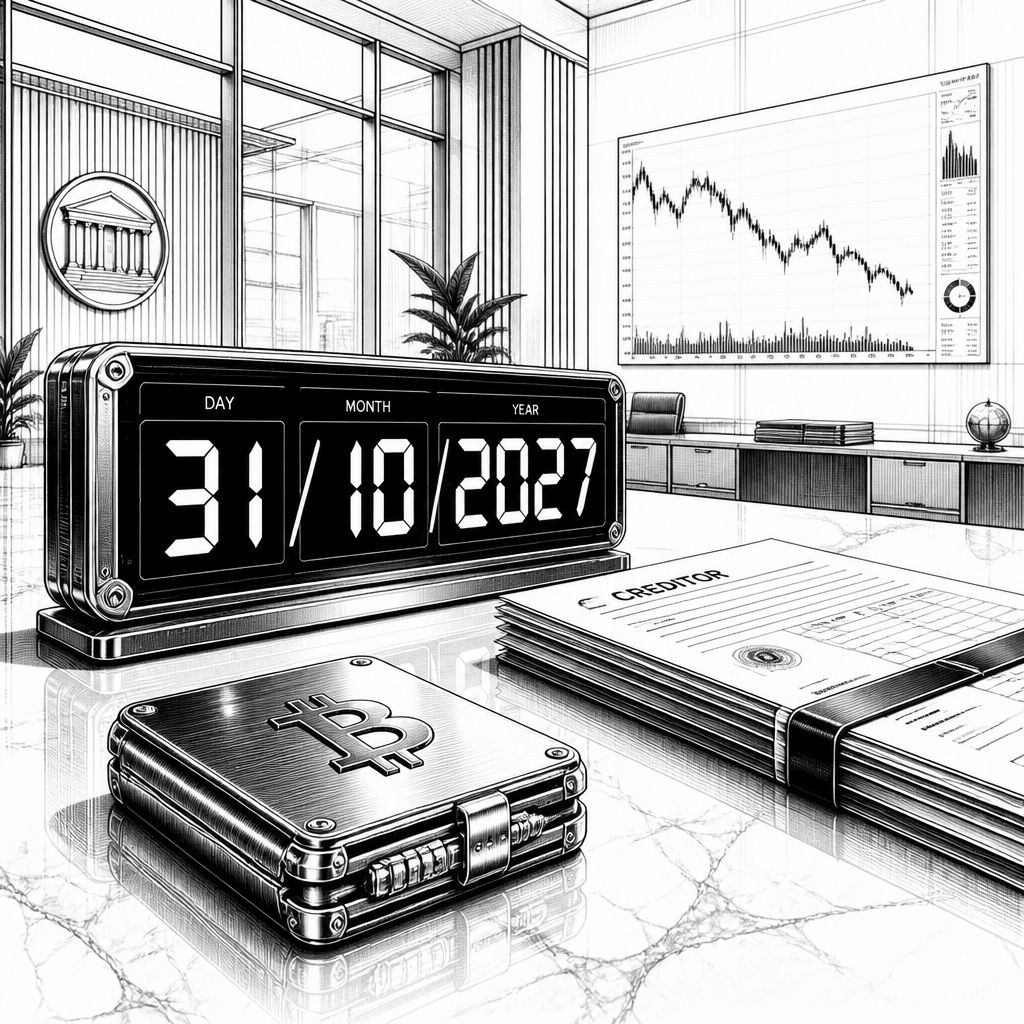 Mt. Gox verschiebt Bitcoin-Rückzahlungen erneut bis 31. Oktober 2027 Mt. Gox verschiebt Bitcoin-Rückzahlungen erneut bis 31. Oktober 2027