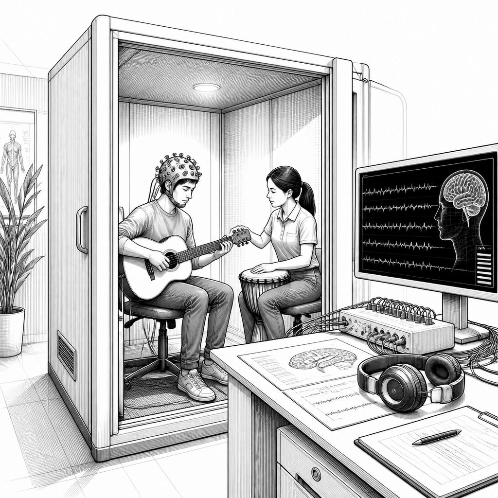 Musiktherapie verändert bei Suchterkrankung die Hirnaktivität in Echtzeit Musiktherapie verändert bei Suchterkrankung die Hirnaktivität in Echtzeit