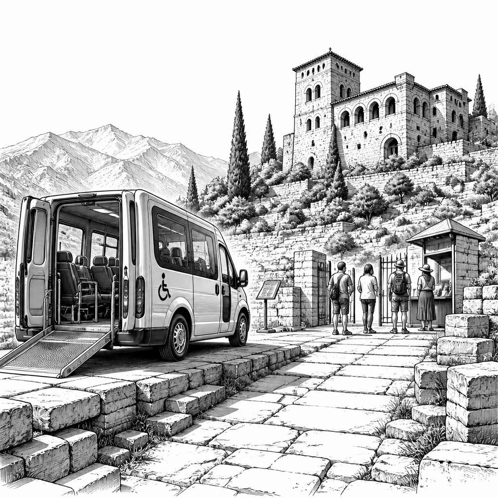Mystras erweitert barrierefreien Zugang zum Palast der Despoten Mystras erweitert barrierefreien Zugang zum Palast der Despoten