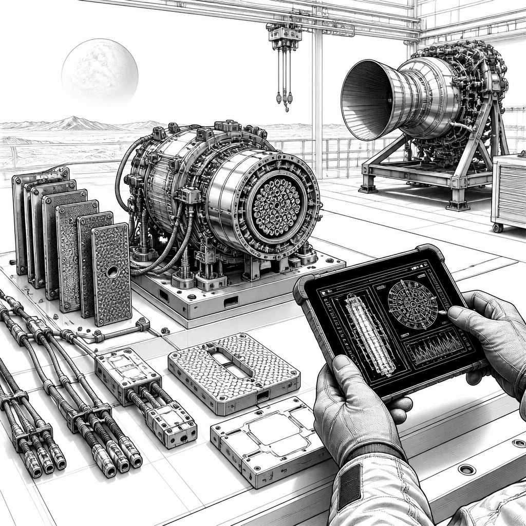 NASA Glenn plant Reaktor für Mars: 20 kW per geschlossenem Brayton-Zyklus bis 2028 NASA Glenn plant Reaktor für Mars: 20 kW per geschlossenem Brayton-Zyklus bis 2028