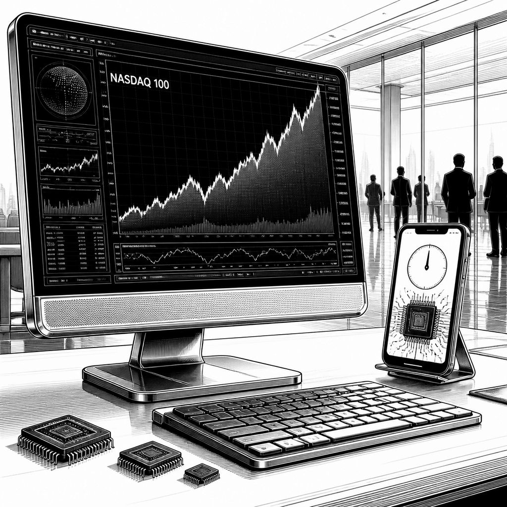 NASDAQ-100 gewinnt 1,4%: Chipwerte erholen sich, aber der Gesamtmarkt bleibt zäh NASDAQ-100 gewinnt 1,4%: Chipwerte erholen sich, aber der Gesamtmarkt bleibt zäh