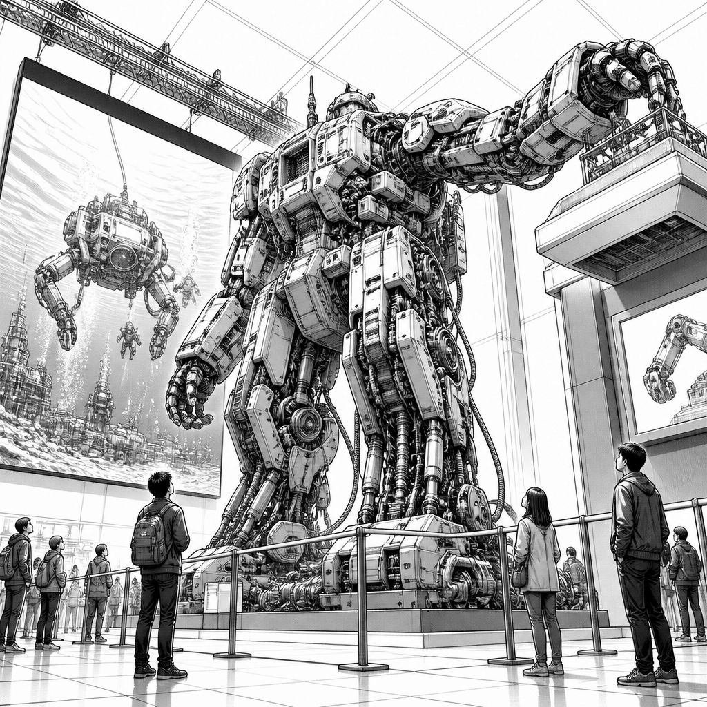 NeodraDynamics Neo1: Chinas 13-Fuß-Mecha setzt auf hydraulik-elektrischen Antrieb NeodraDynamics Neo1: Chinas 13-Fuß-Mecha setzt auf hydraulik-elektrischen Antrieb