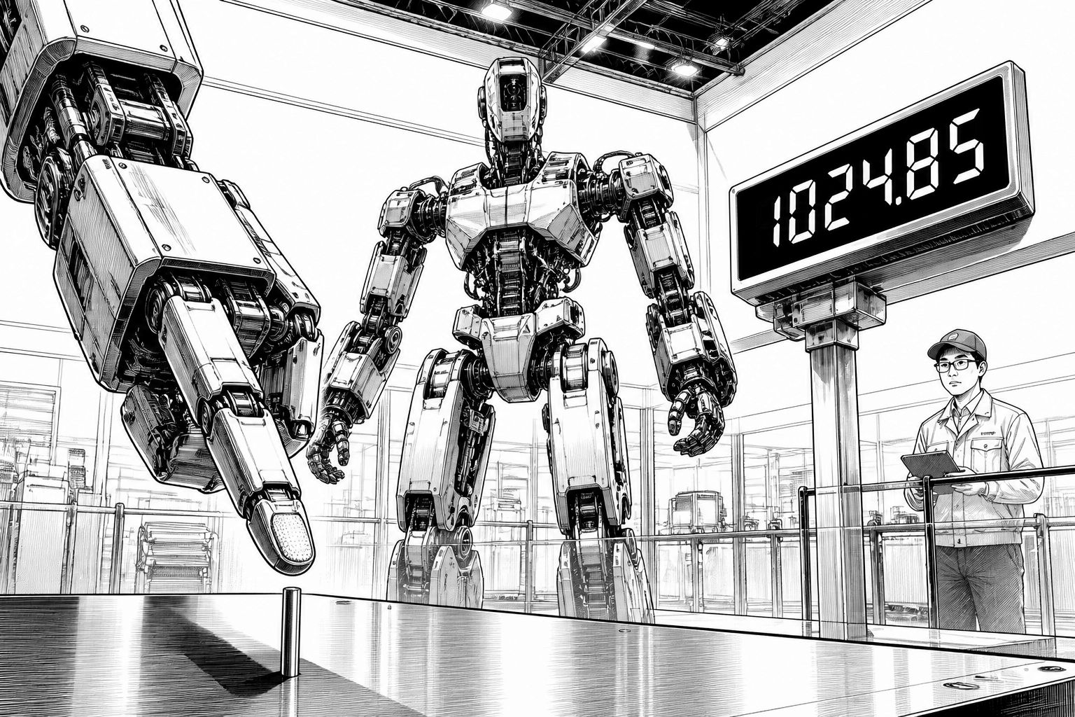 NeodraDynamics Neo1: Humanoider KI-Roboter mit 500-Kilo-Traglast NeodraDynamics Neo1: Humanoider KI-Roboter mit 500-Kilo-Traglast